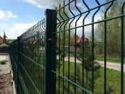 panel ogrodzeniowy panele ogrodzenie płot 2500x1230 fi 4 ocynk + RAL grafit