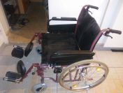 Wózek inwalidzki duży szeroki mały wąski dla dzieci najem wypożyczenie