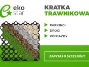 EKO KRATKA TRAWNIKOWA DROGOWA STELLA GREEN Typ 3 50X50X4 400T/m2 - RABATY !!!